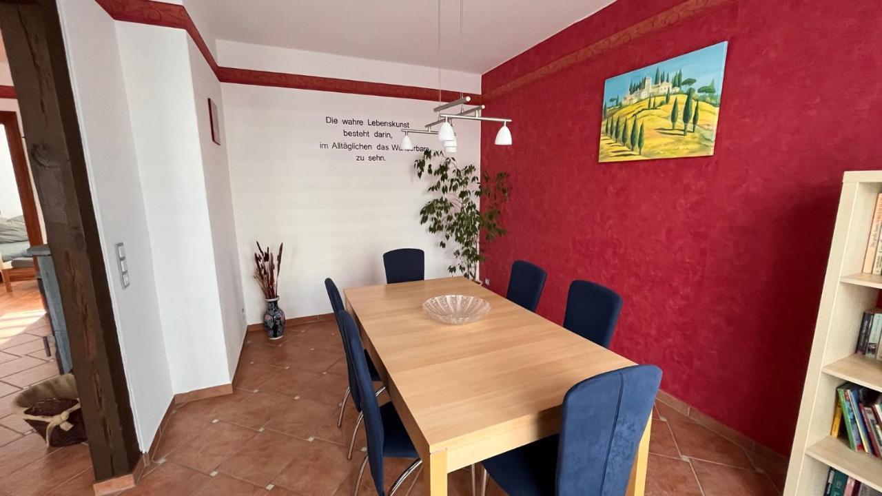 Ferienwohnung Am Bodetal Mit Wallbox Fuer E-Auto Thale Extérieur photo